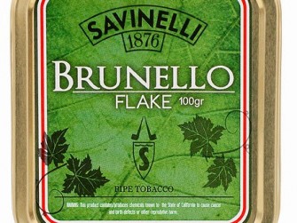 烟斗丝点评：Savinelli - Brunello Flake