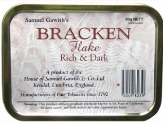 Bracken Flake烟斗丝