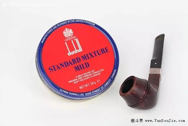 烟斗丝点评80年代登喜路轻标准调配dunhillstandardmixture