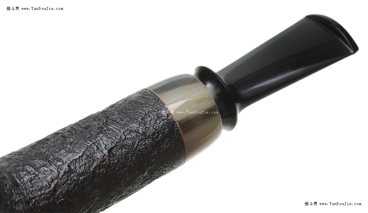 Sandblasted Apple with Horn (2040)烟斗图