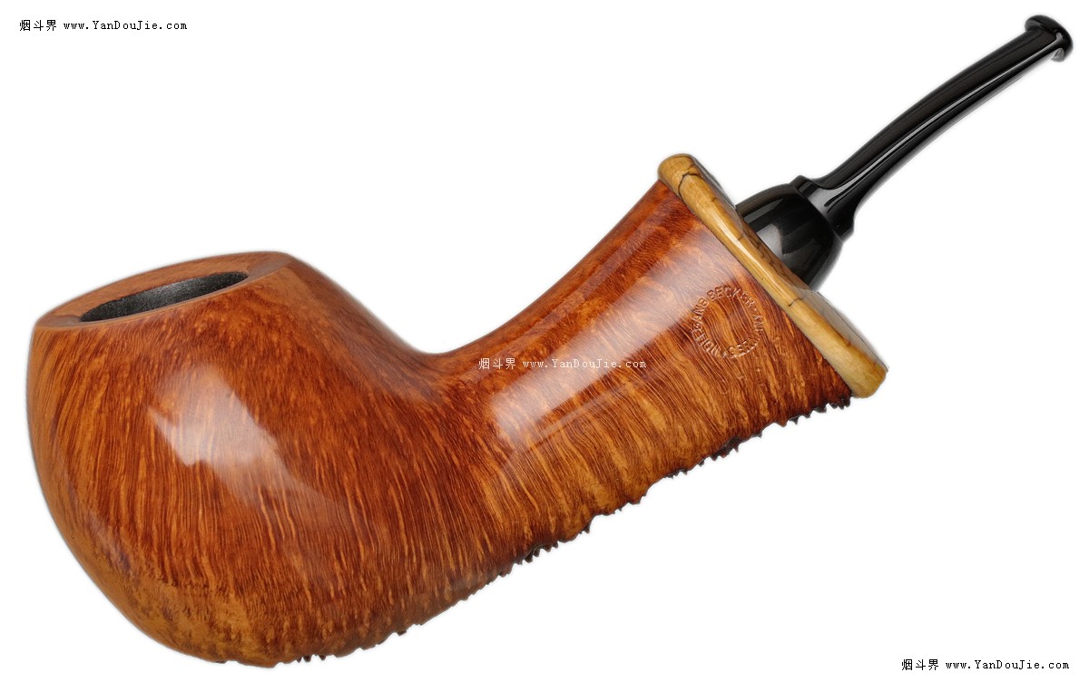 Smooth Bent Apple with Mammoth (Signature) (04.18)烟斗图
